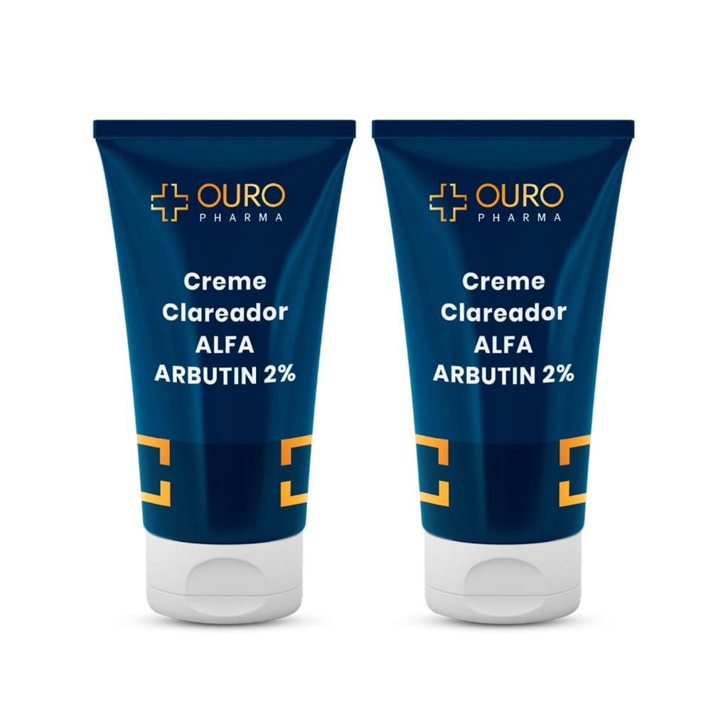 Kit 2 unidades Creme Clareador Alfa Arbutin 2%