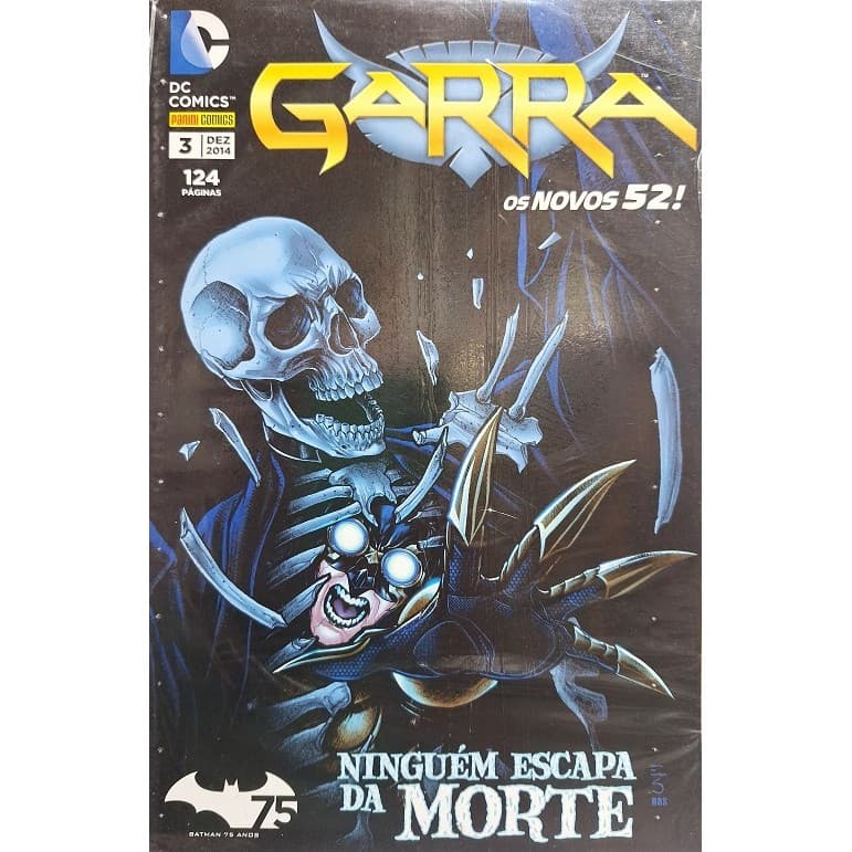 Garra Nº 3- Os Novos 52! - Ninguém Escapa da Morte de Vários Autores 7387321