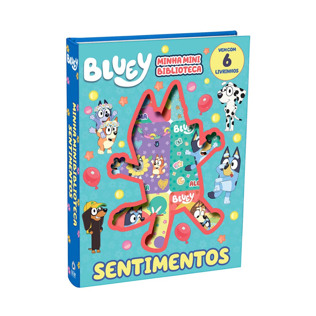 Bluey Minha Mini Biblioteca - Sentimentos
