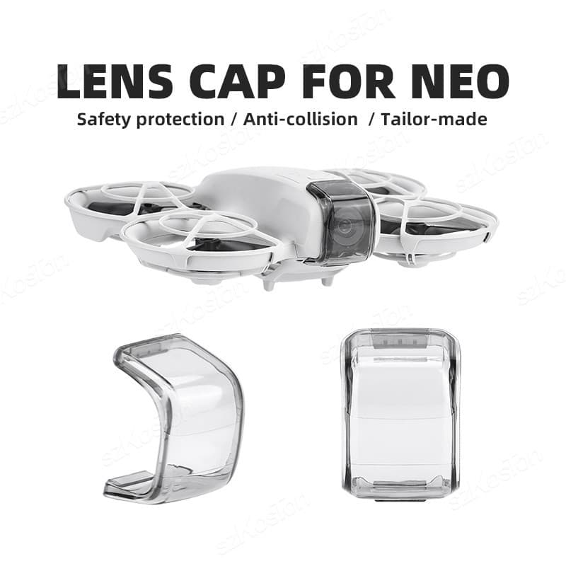 Protetor De Câmera Gimbal Com Tampa De Lente Para DJI Neo Capa Protetora À Prova De Poeira Fixador De Adereços De Proteç