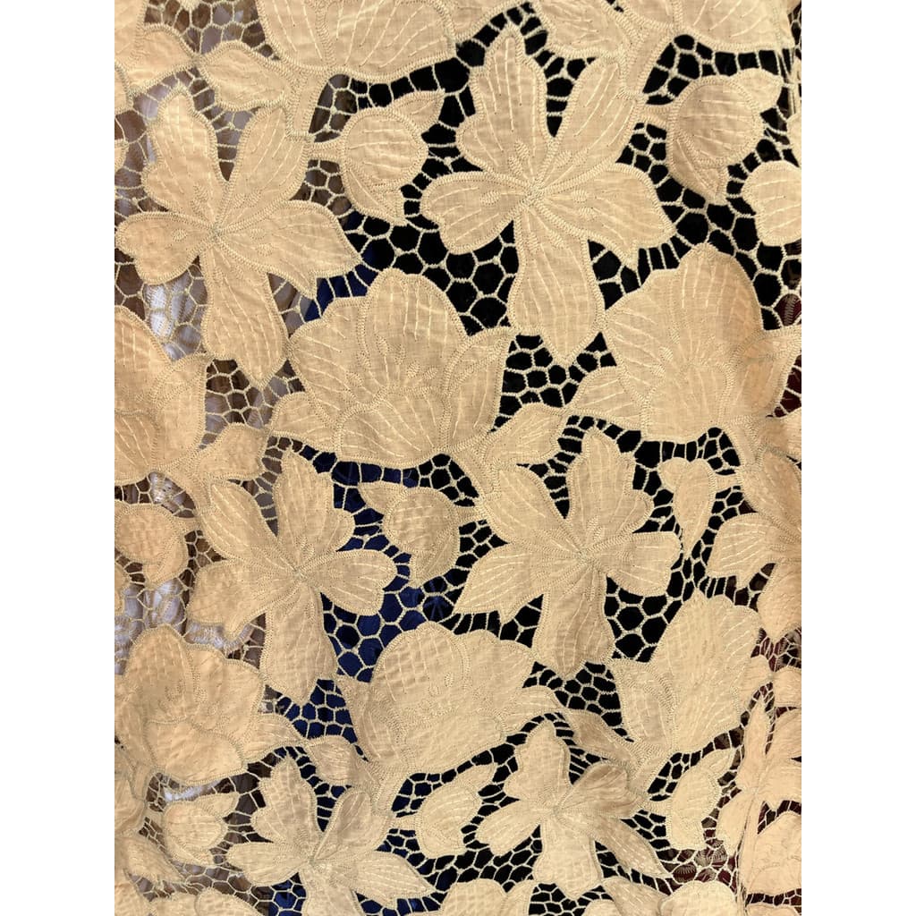 5m De Tecido Rechilie Rechilieu Renda 100% Algodão Colorido