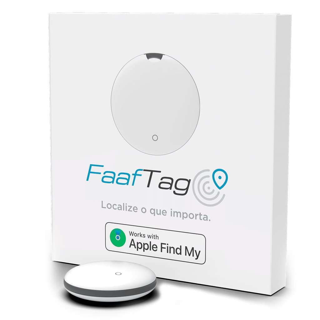 Mini Tag Rastreador Localizador De Objetos Buscar Pets Malas Gps Faaftag FT-TAG