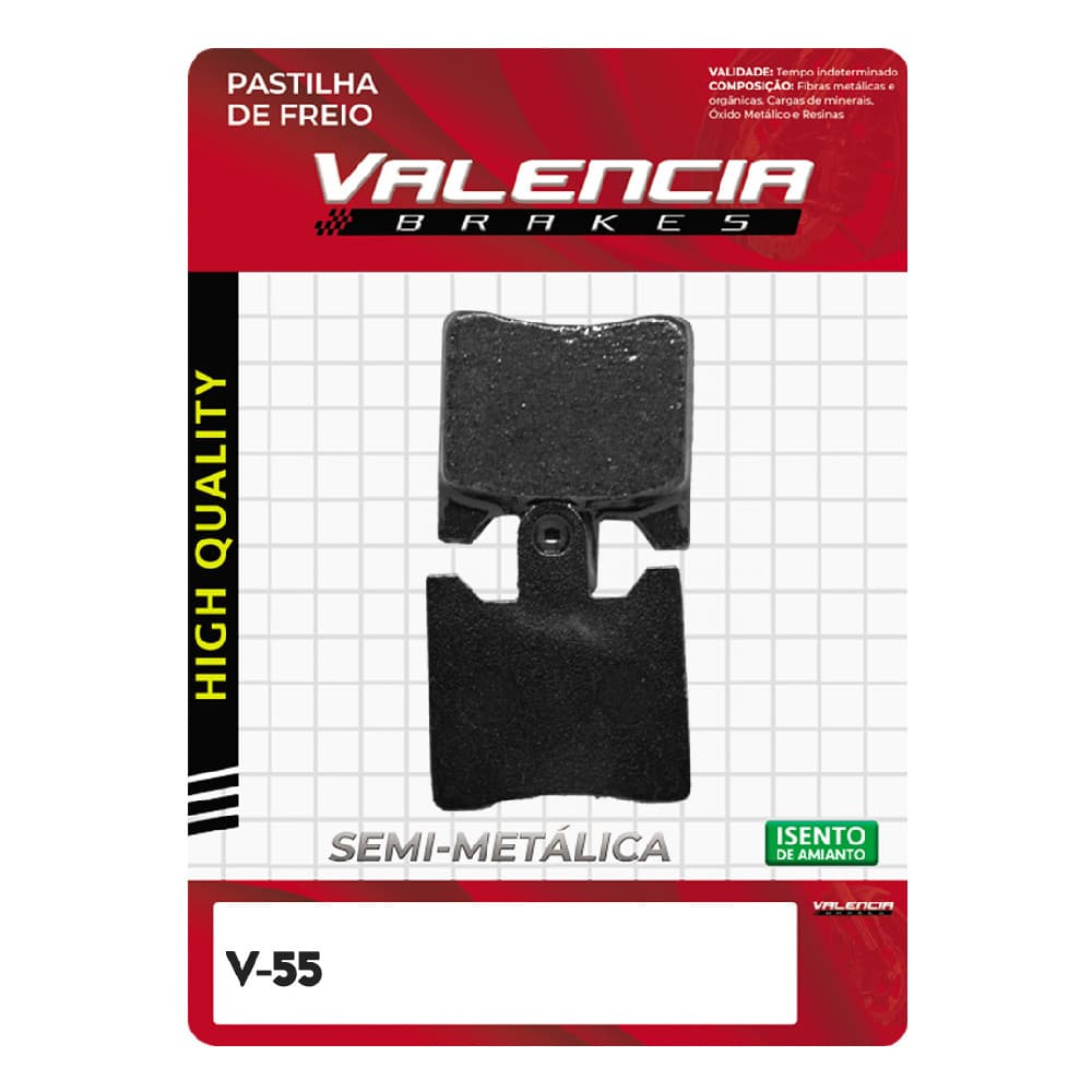 Pastilha De Freio Dianteiro Burgman 250-400/ Fjr 1300 Valencia	