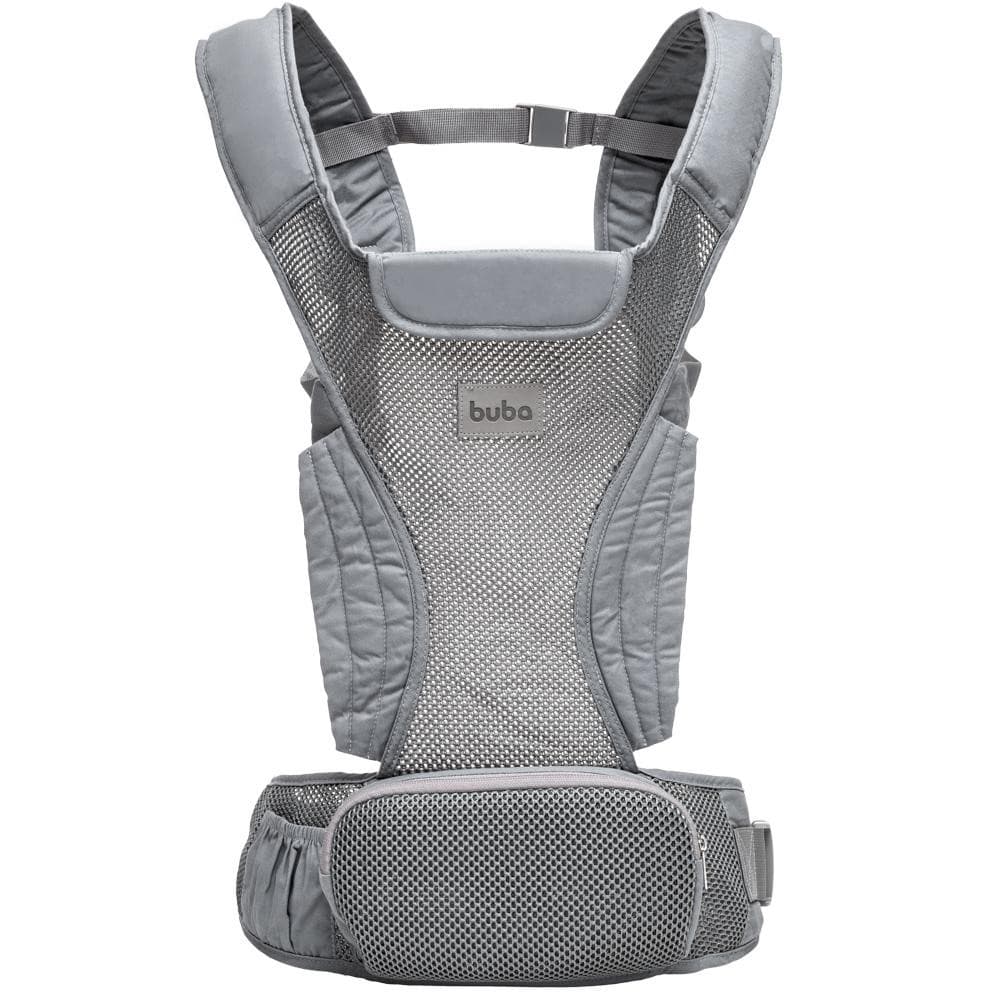 Mochila Canguru Buba Ergonômico Até 15kg Cinza