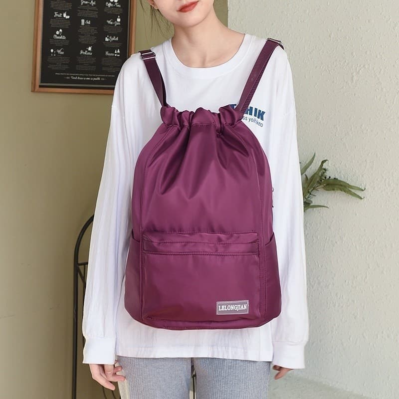 Mochila Bolsa Unisexo Costas Planície Comum Academia Esportiva Pilates Trabalho De Futebol Yihan