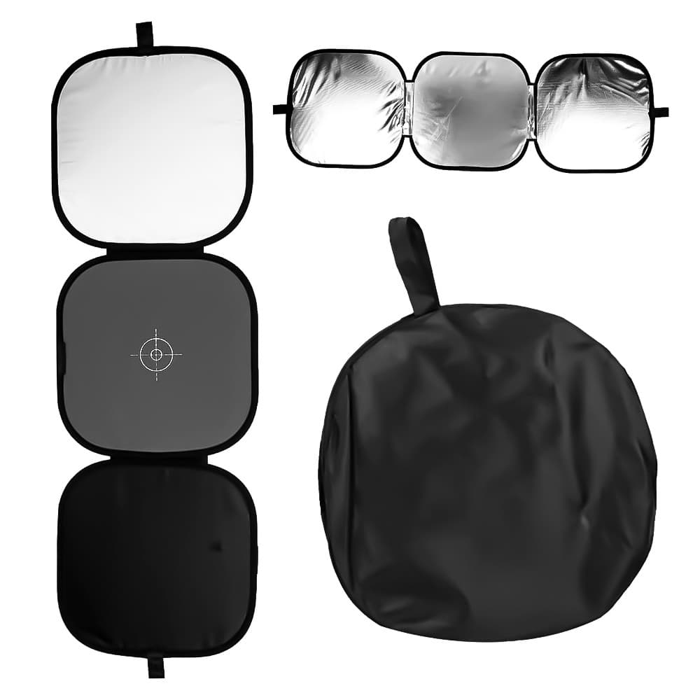 Cartão Balanço de Branco, Rebatedor e Bolsa Inclusa - 3 em 1 CBB-002 Sou Foto -