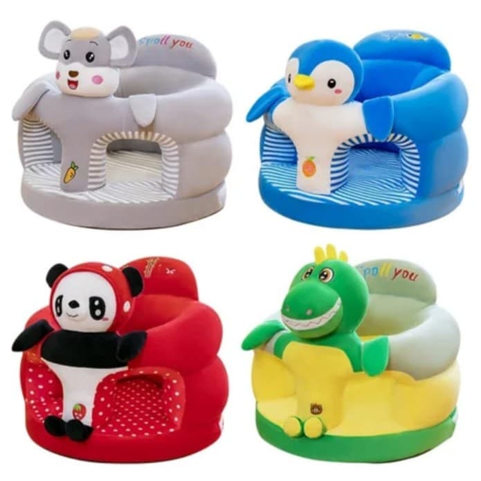 Assento Cadeirnha Premium para Bebê com Enchimento Pinguim