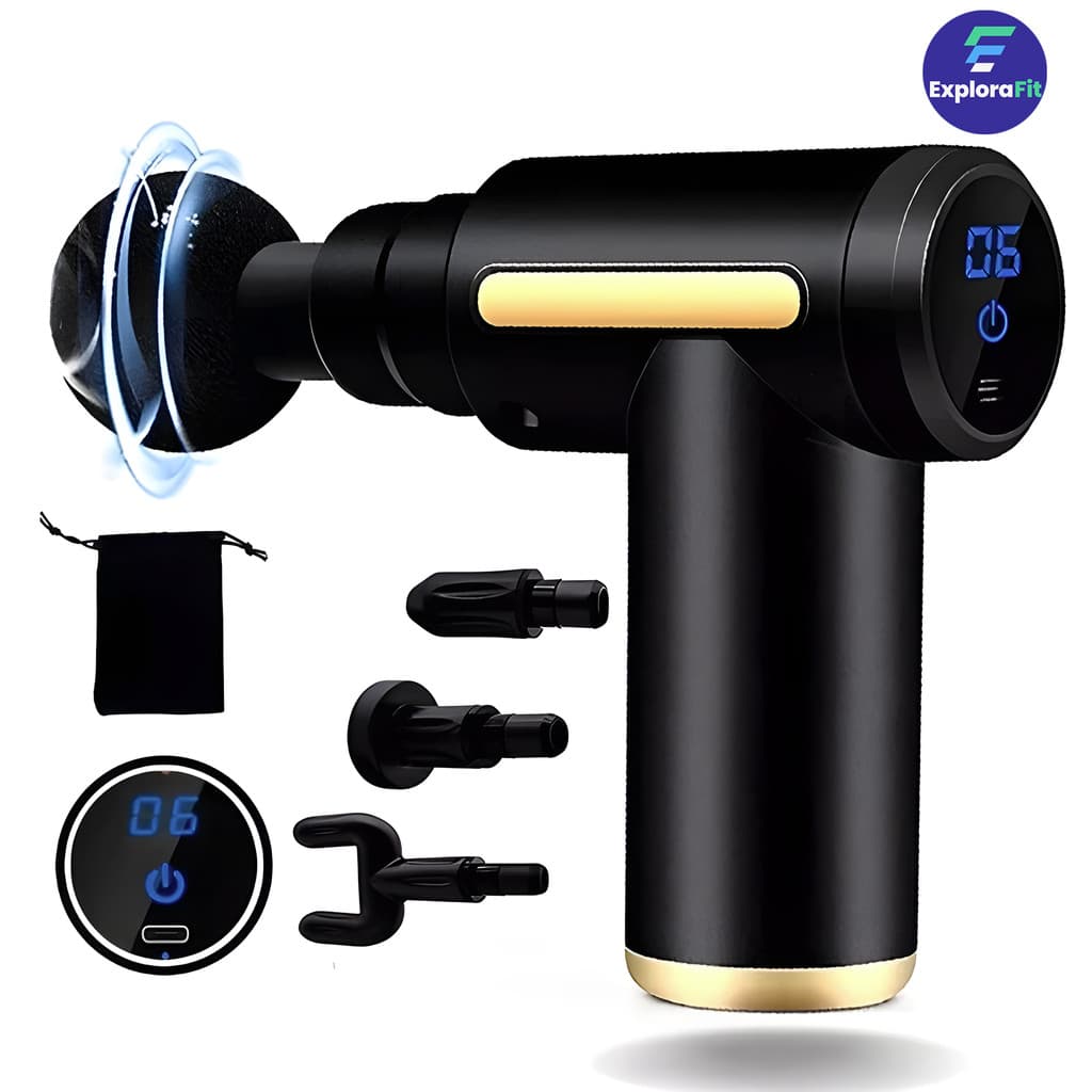 Portátil Massageador Elétrico Alta Frequência Profissional Muscular Massagem