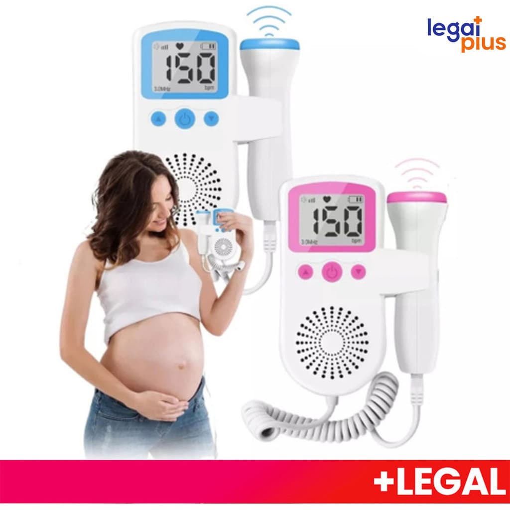 Monitor Fetal Doppler Ultrassom Ouça Batedores Bebe