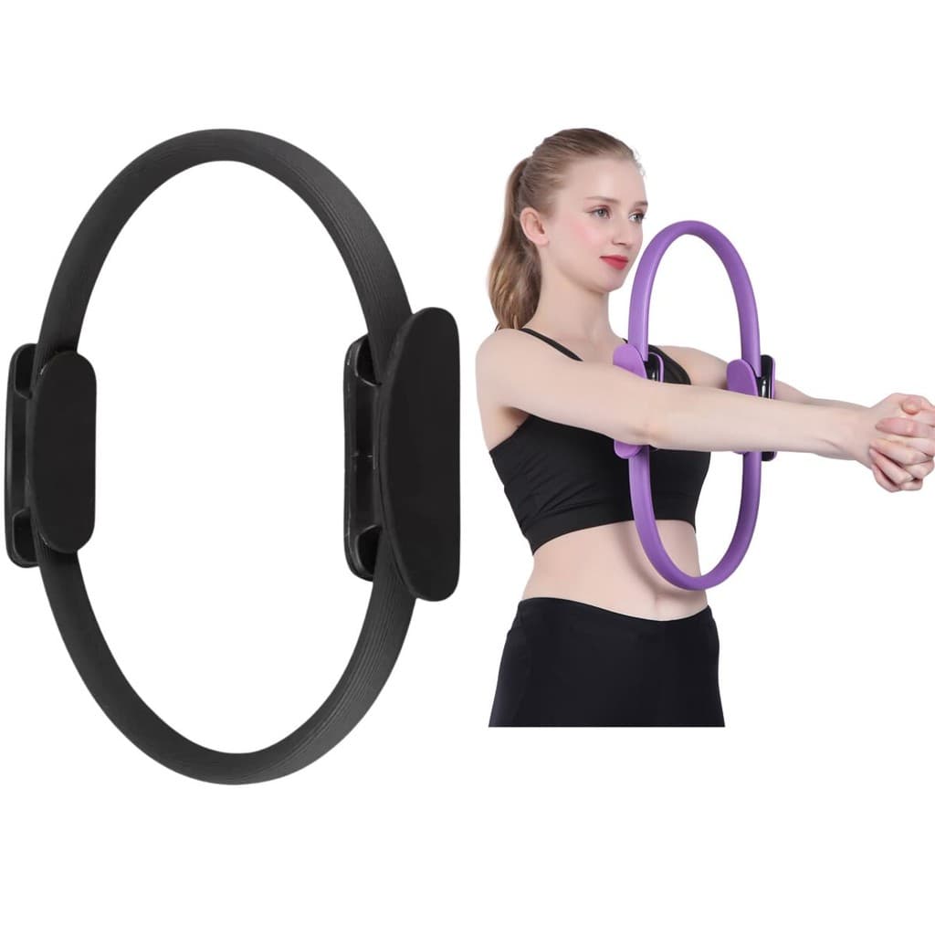 Anel Arco Pilates Yoga Fisioterapia Exercicios Tonificador Flexível Fitness Sport Aro Circulo Mágico