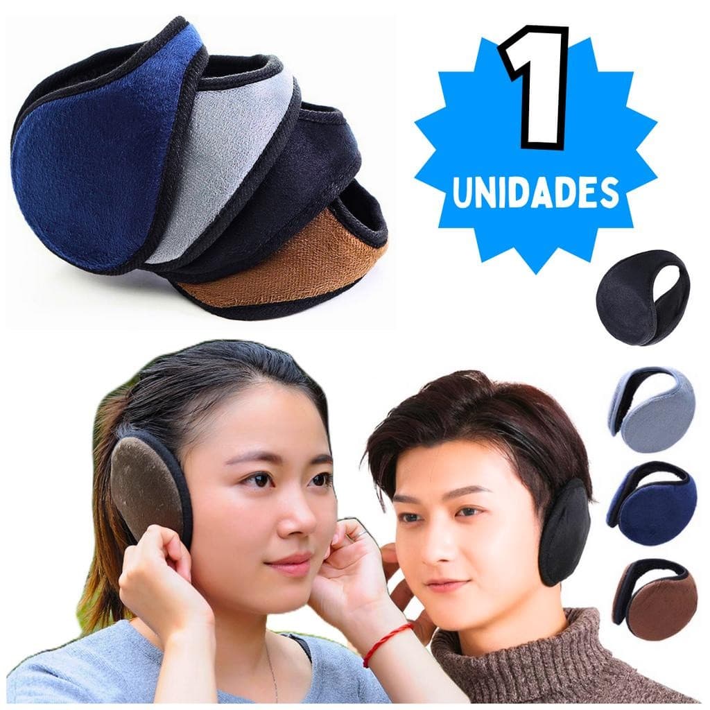 Protetor Aquecedor De Ouvido Orelha Adulto Menino Menina Quente Earmuff Frio Pelúcia