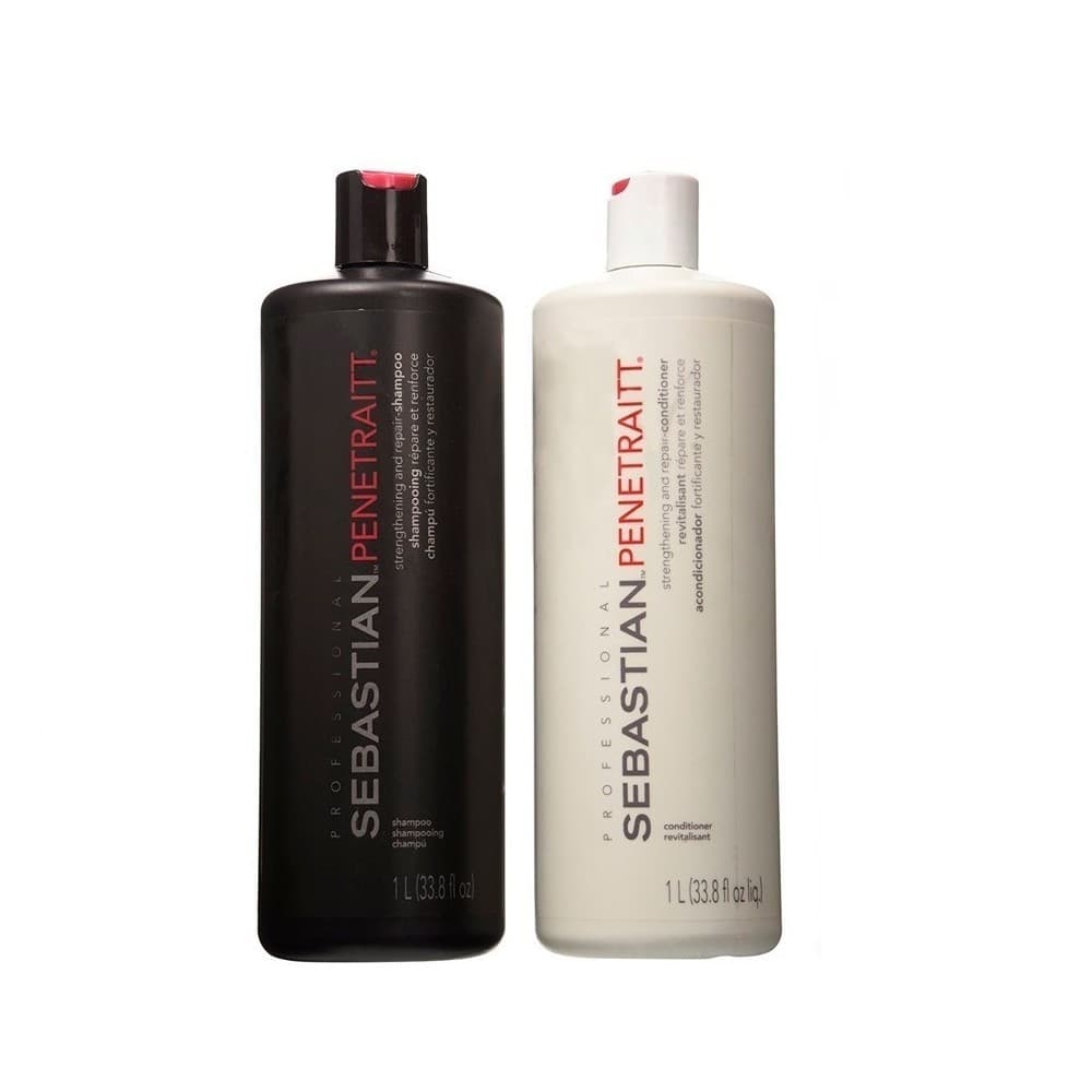 Kit Sebastian Penetraitt Shampoo 1 litro e Condicionador 1 litro