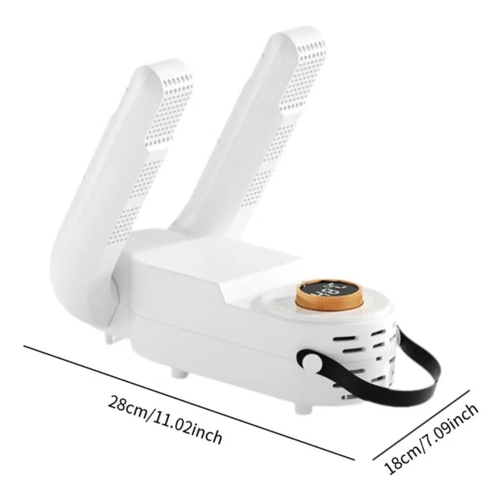 Secador de Sapato Tenis Desumidificador Com Aquecimento Multifuncional Luva Meia Calçado Bivolt