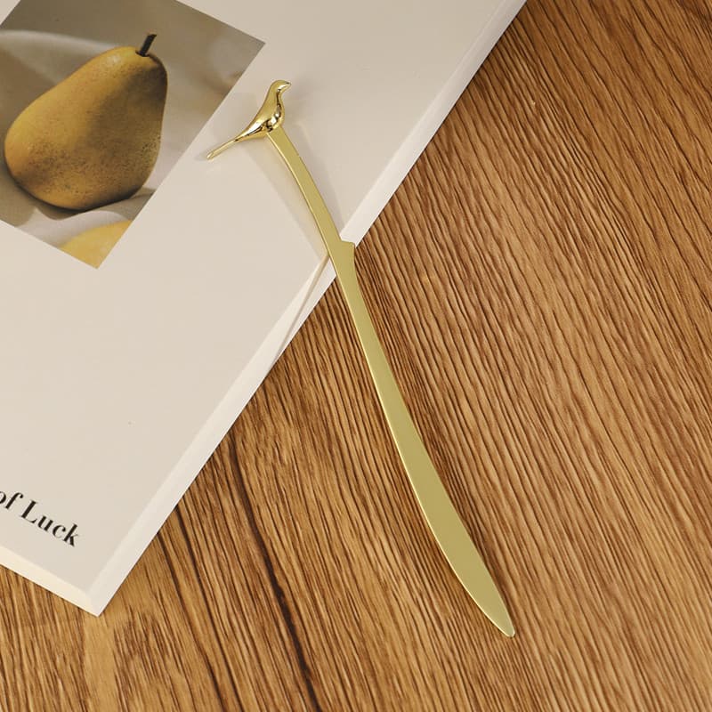 Marcador De Metal Em Forma De Pássaro , Marcadores De Livro De Leitura , Presentes Para Mulheres , Crianças , Adolescent