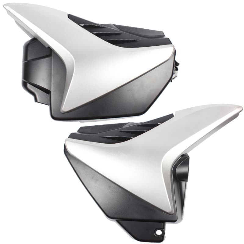 Tampa Lateral Cg 150 Titan Fan 2009 A 2010 Prata