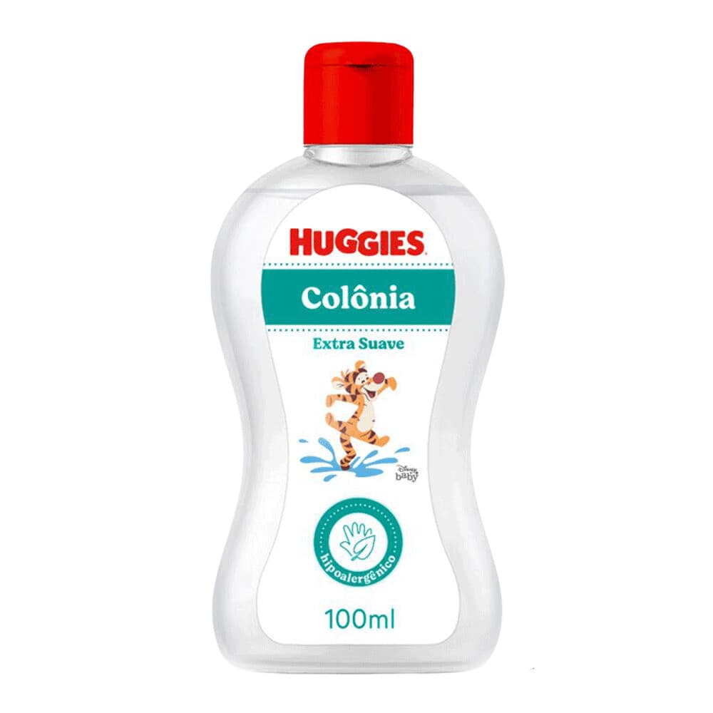 Perfume Infantil Huggies 100ml | Colônia Extra Suave Hipoalergênica