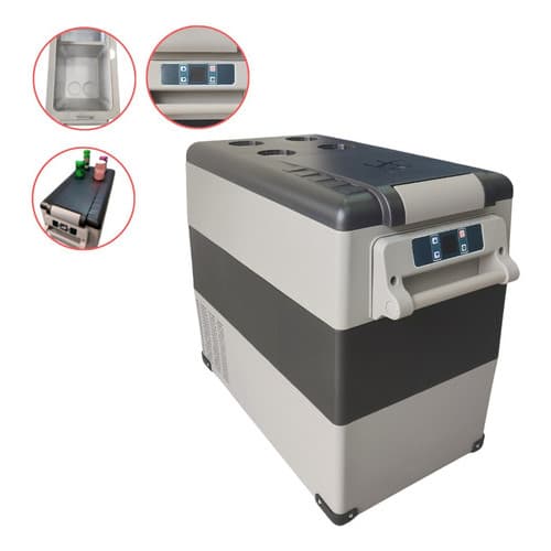 Geladeira Portátil Caminhão Camping Van 50 Litros Quadrivolt