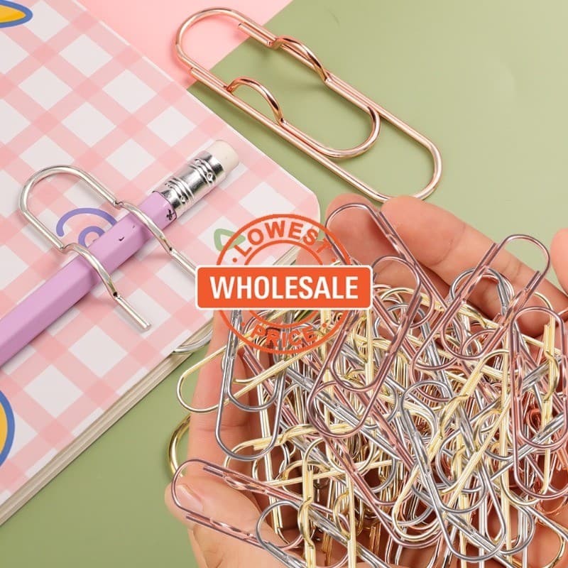 Clipe De Caneta De Metal-Pasta De Papel-Suporte De Marcador Pino Curva De Amor-Correção De Bilhete De Memorando Fotográf