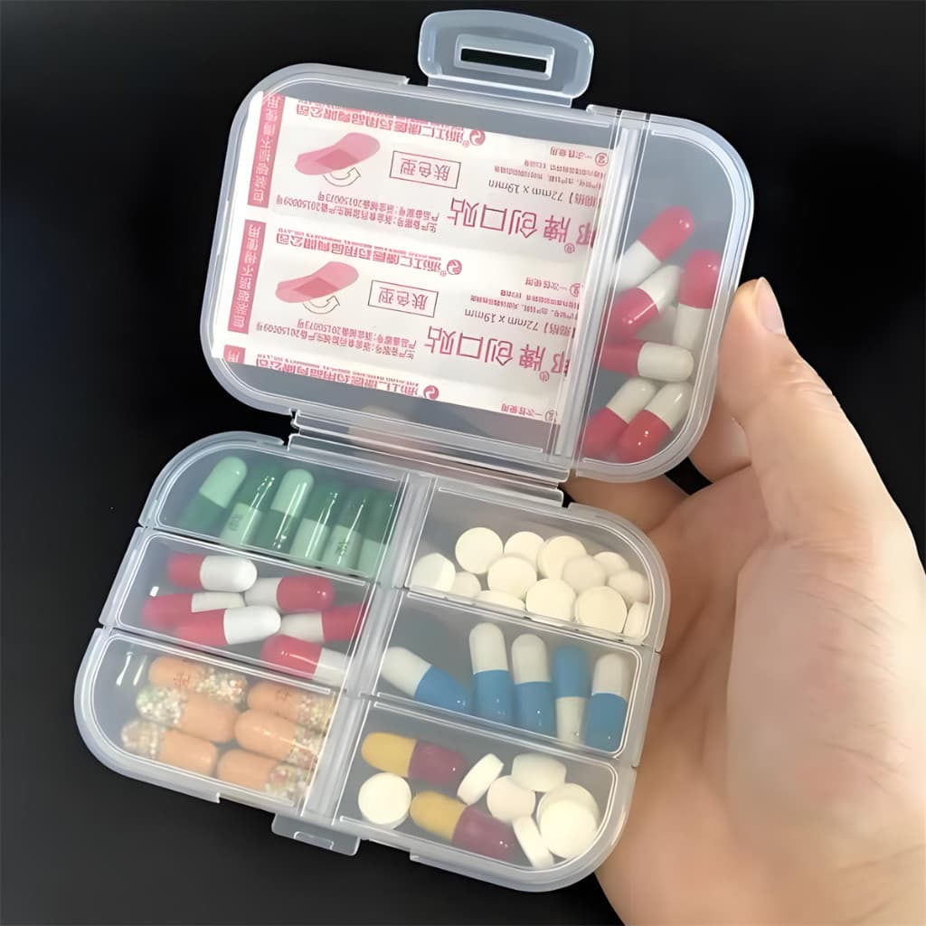 Caixinha Porta Remédios Medicamentos Comprimido