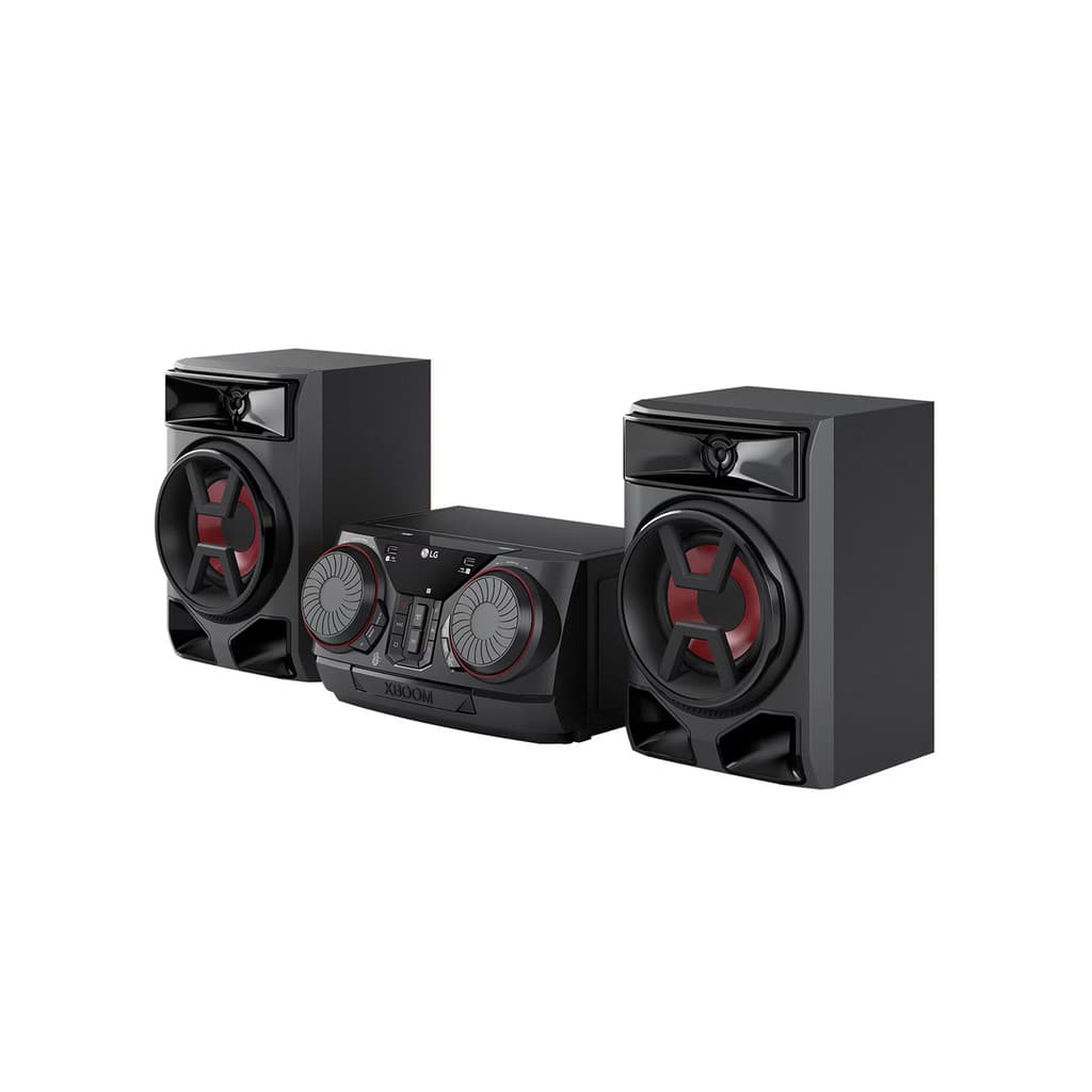  Mini System LG XBOOM CK43N 220W RMS, Graves Potentes Multi Bluetooth Modo Rádio FM