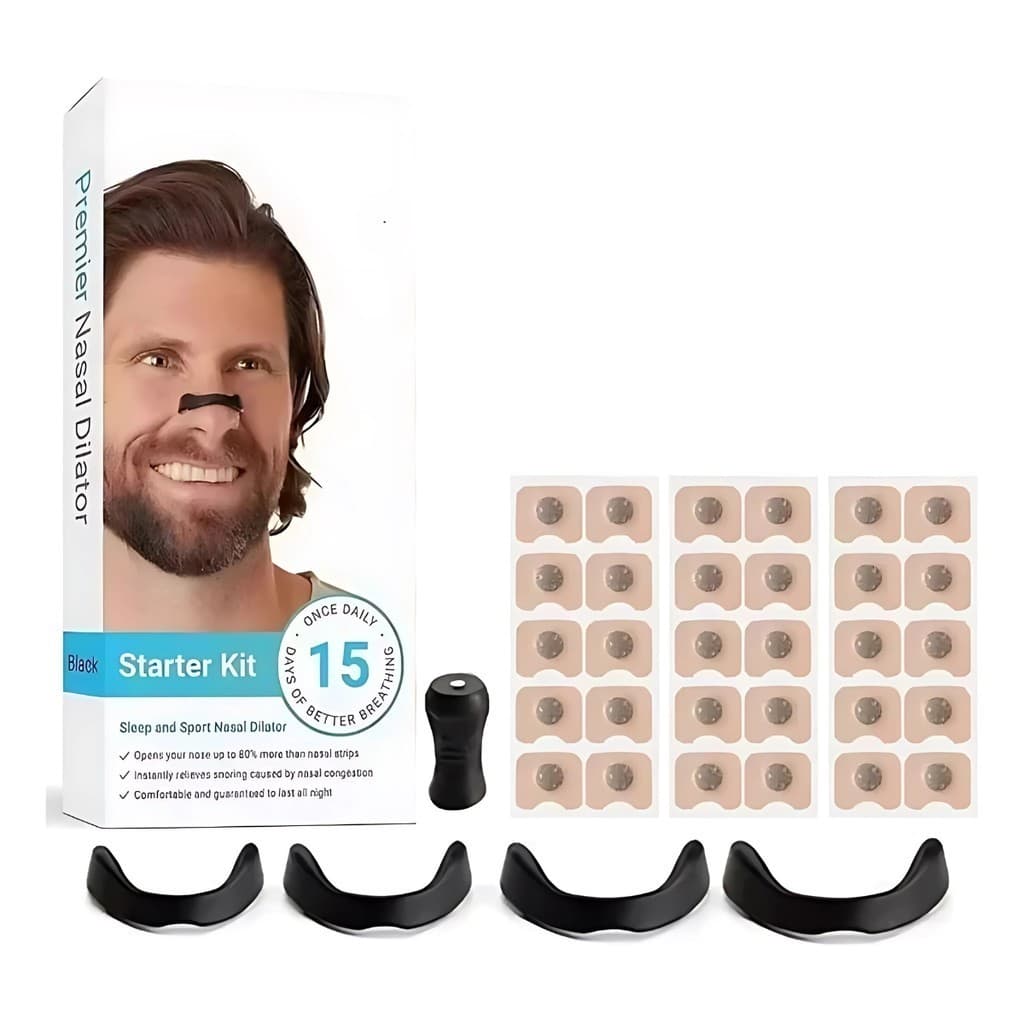 Dilatador Nasal Magnetico Respiratório Melhore a Respiração 5 tamanhos