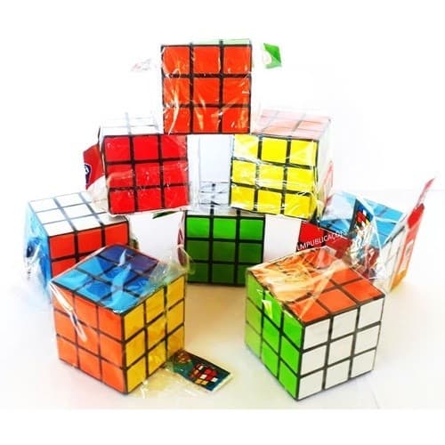 Kit 45 Cubo Mágico Lembrancinha Atacado - Festa Junina Brinquedo Natal Prendas Dia das Crianças