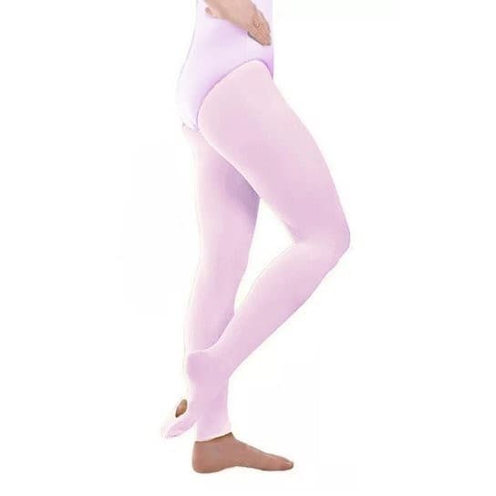 Meia Calça de Ballet Fio 80 Suplex Conversível Adulto ou Infantil, Meia Calça de Ballet Suplex Confortável e Leve