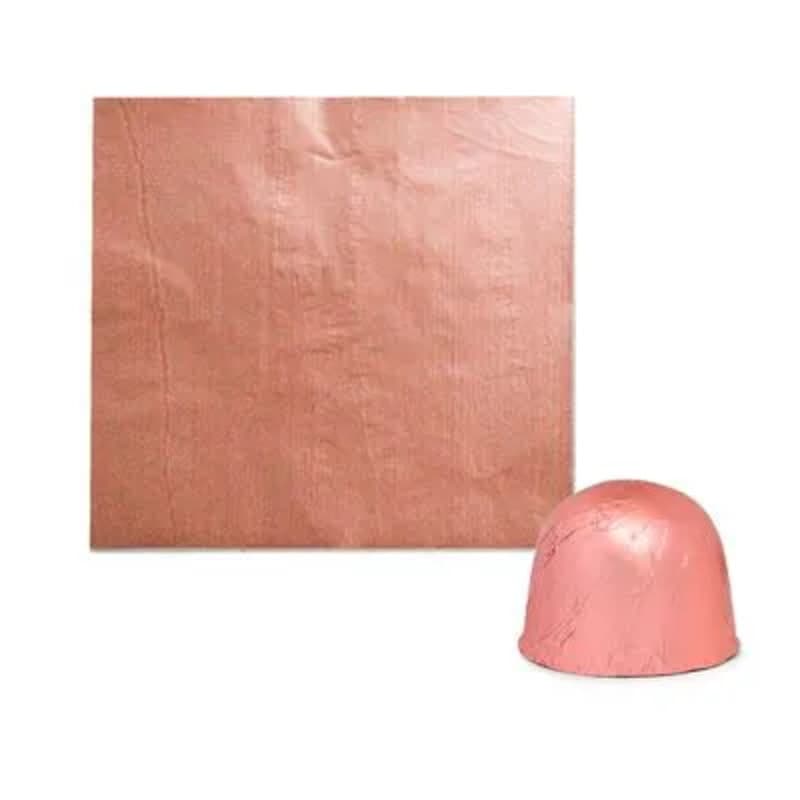 Papel Chumbo 10x9,8cm Liso Rosê Gold com 300 Unidades  - Cromus