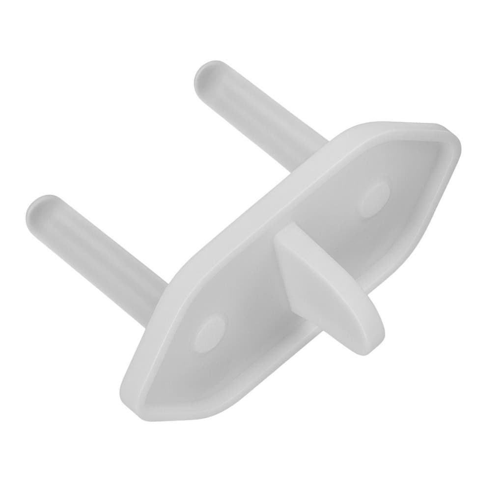 Pacote Protetor de Tomada Branco Com 10 Peças Anti-choque Segurança Bebê - Ilumi