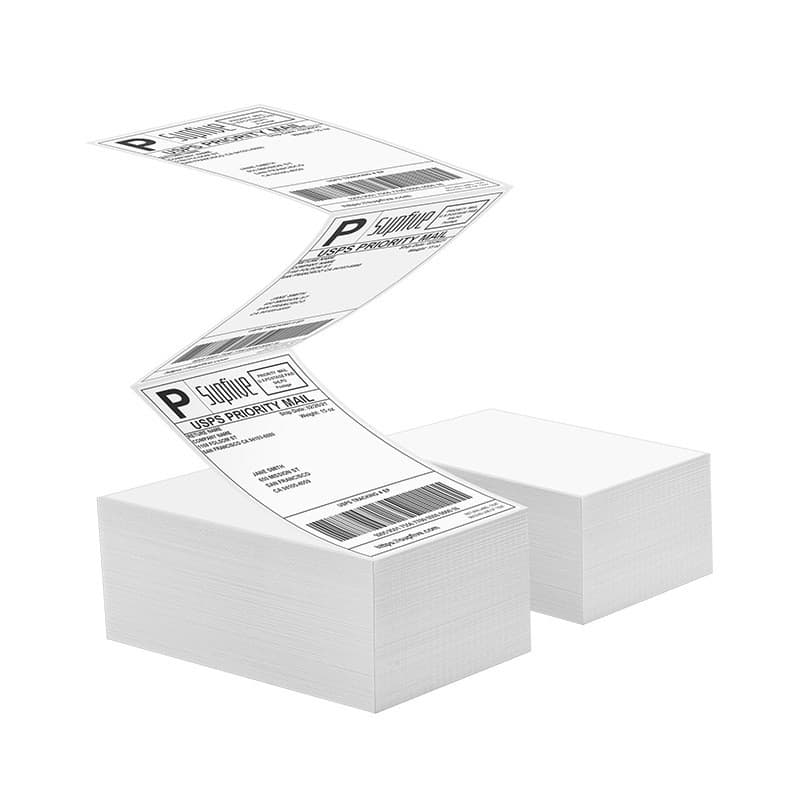 10mil Etiquetas Térmicas Formato Resma 10x15 Cor Branco