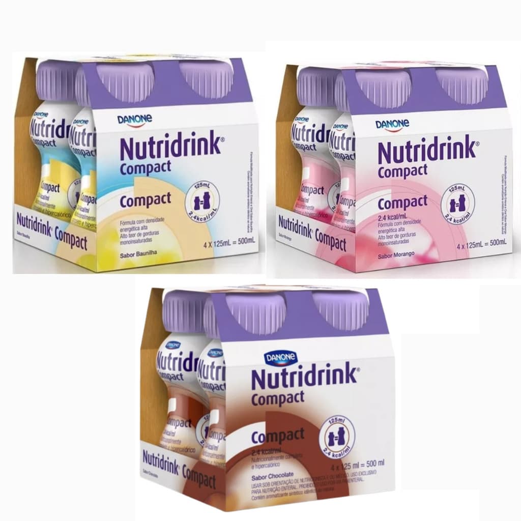 1 PACK - Nutridrink COMPACT Suplemento Alimentar Danone 125 ml