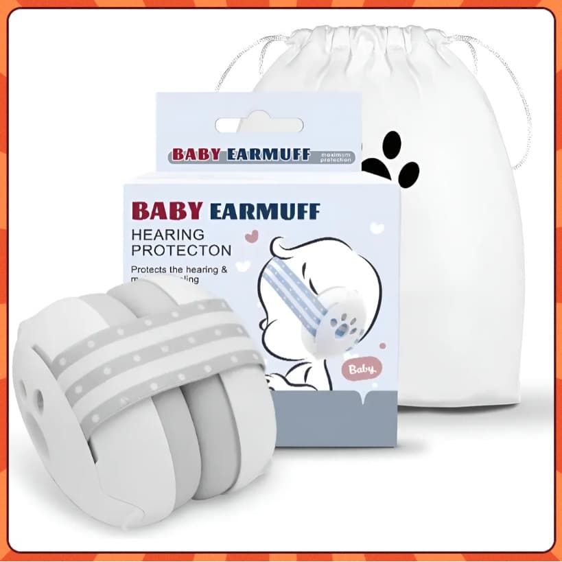 Abafador Ruído Auricular Infantil Confortável Bebê Autismo（Entrega imediata）