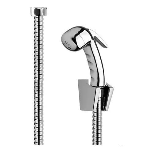 Ducha Higiênica Cromada 2 Metros + Gatilho Master Com Trava