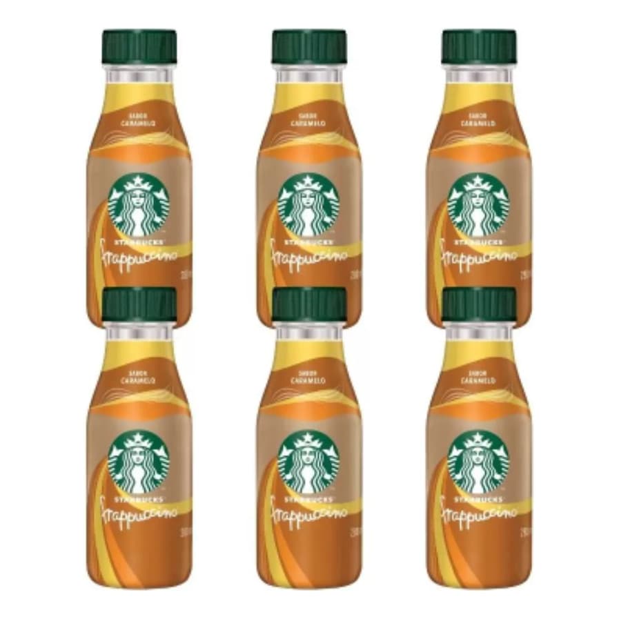 Frappucino Starbucks Caramelo Kit Com 6 Unidades Gamer