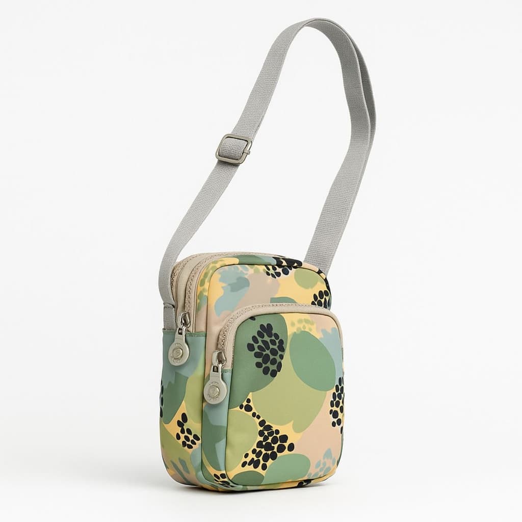 Bolsa Feminina Transversal Pequena Sofisticada Porta Celuular Estampada