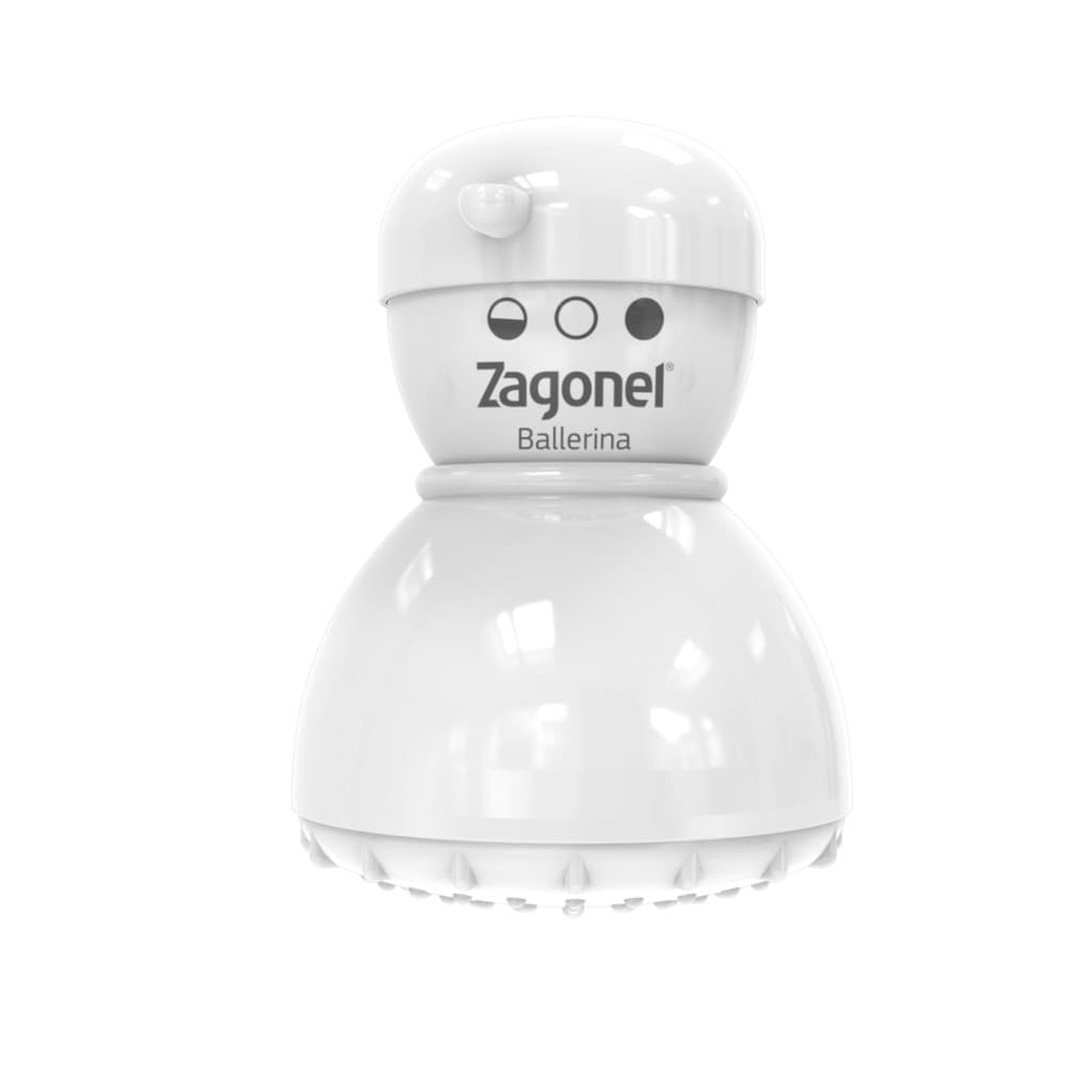 Chuveiro Ducha Elétrico Ballerina Zagonel 220v 3 Temperatura