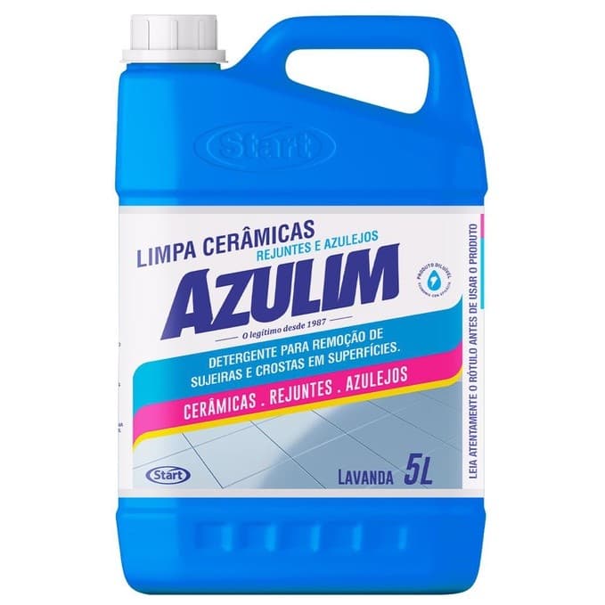 Limpa Cerâmicas Azulejos e Rejuntes 5L AZULIM