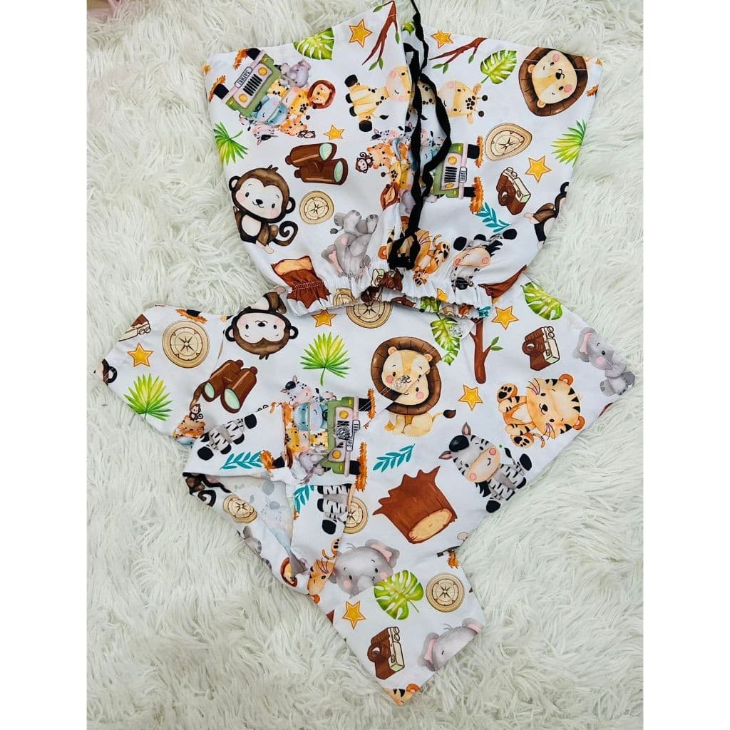 conjunto mauricinho safari de 1 a 8 anos para menino
