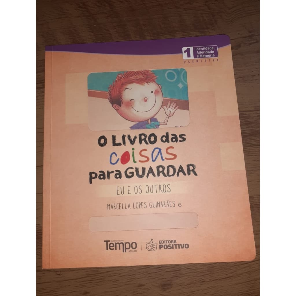 O livro das coisas para guardar: Eu e os outros autor Marcella Lopes Guimarães