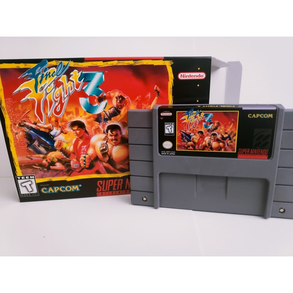 Jogo Final fight 3 com caixa lacrado