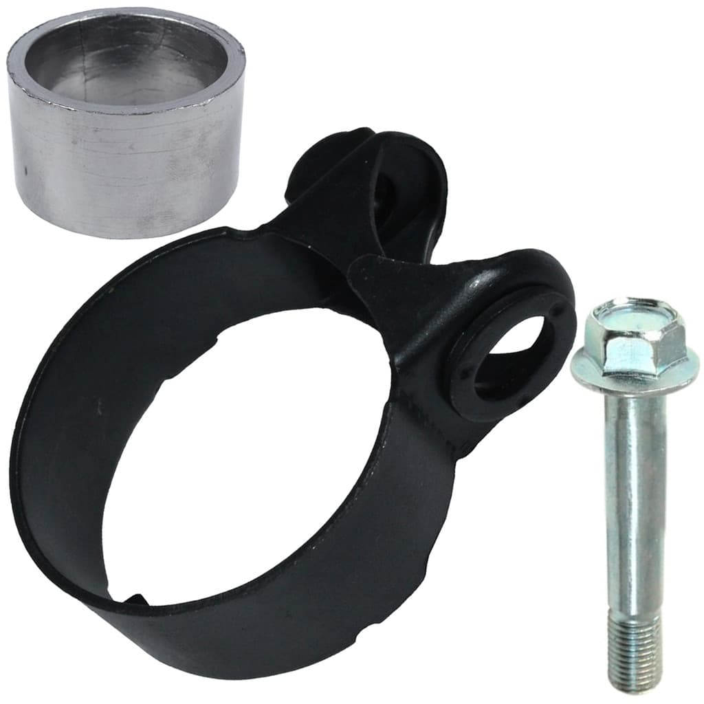 Abraçadeira braçadeira do escape NXR125 NXR150 NXR160 Bros XRE190 2009 em diante com parafuso e guanição o escapamento