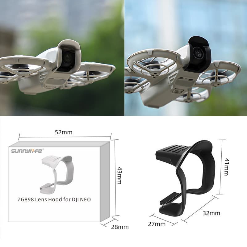 Capa De Lente Para DJI Neo , Protetora Contra O Sol , Anti-Reflexo , Gimbal , Proteção De Câmera Acessórios