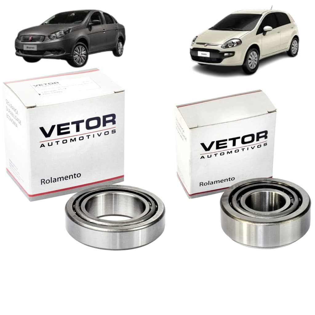 KIT 2 ROLAMENTO CAMBIO SATELITE FIAT GRAND SIENA PUNTO 1.4