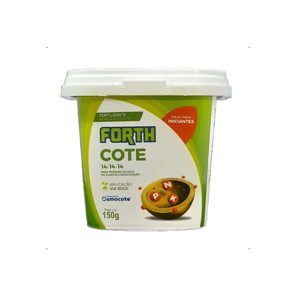 Fertilizante Forth Cote Classic 3M 150g 14-14-14 - Forth