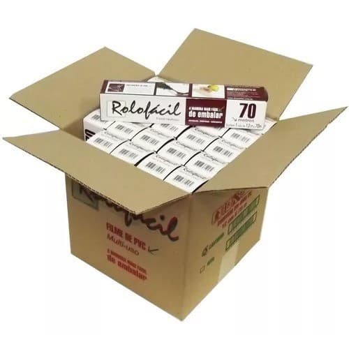 Dispafilm Rolo Fácil Filme Caixa Com 25 Unidades De 70 Metros
