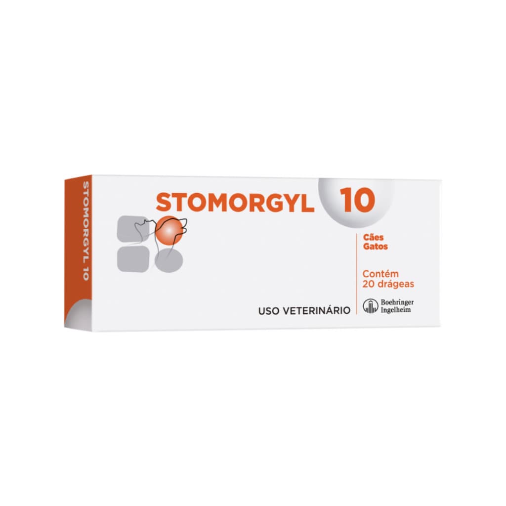 Stomorgyl 10 Antibiotico Caixa 20 comprimidos