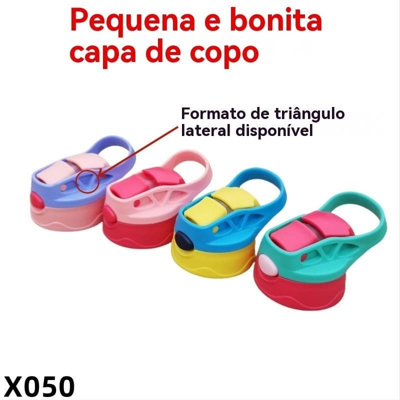 Campo de trigo Life Store Xiaoliangzai Tampa de copo infantil Palha Acessórios para copo de água Mesmo estilo Copo térmi