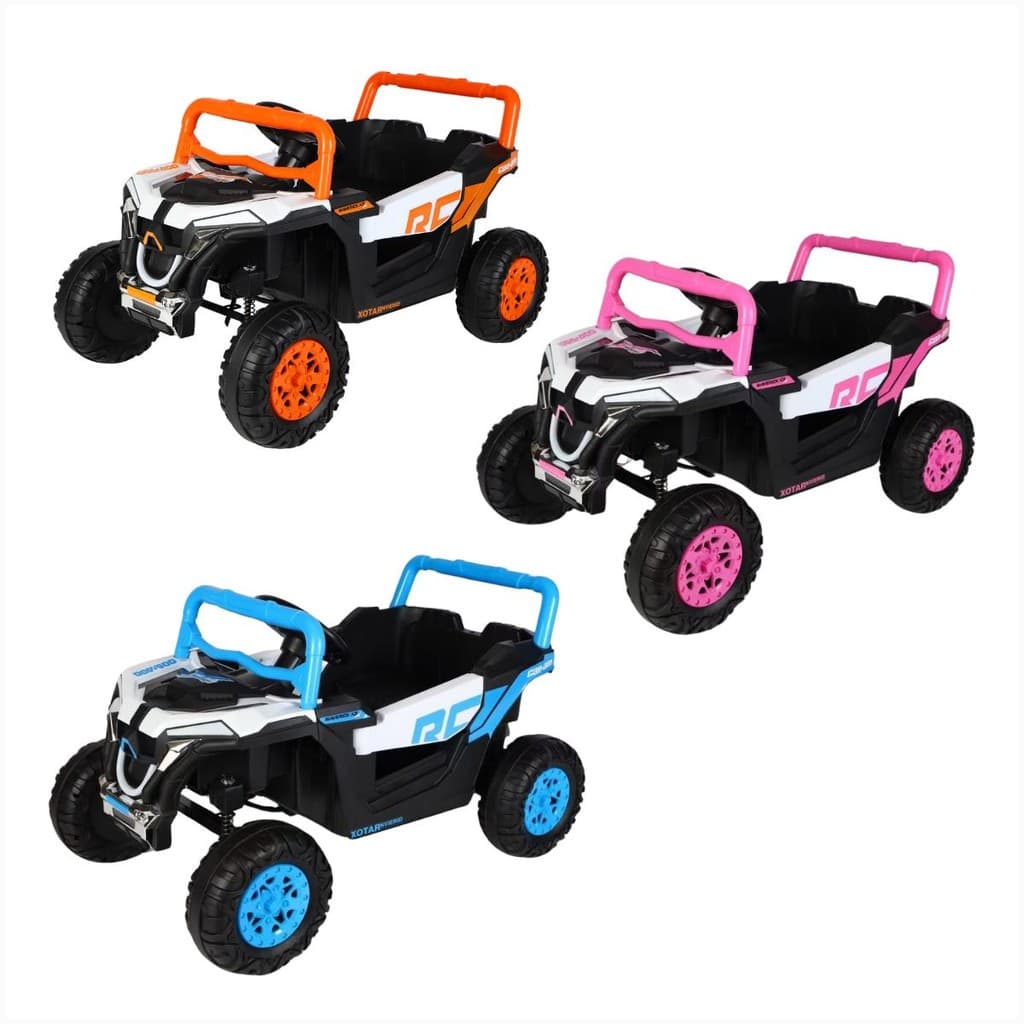 Carro Eletrico Utv 12v Bivolt Led Usb Controle 2 Em 1 Musical