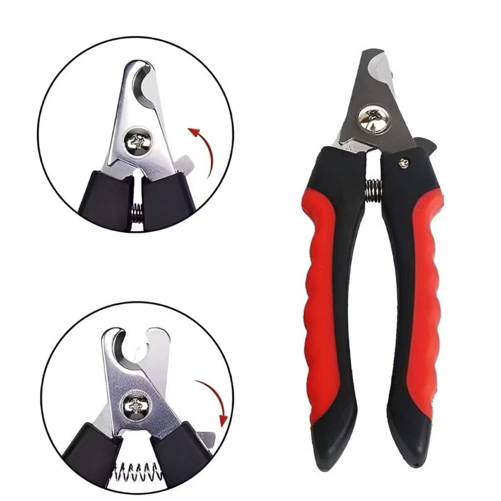 Alicate Pet Cortador Tesoura Unhas Profissional Cães/Gatos Porte Grande e Médio