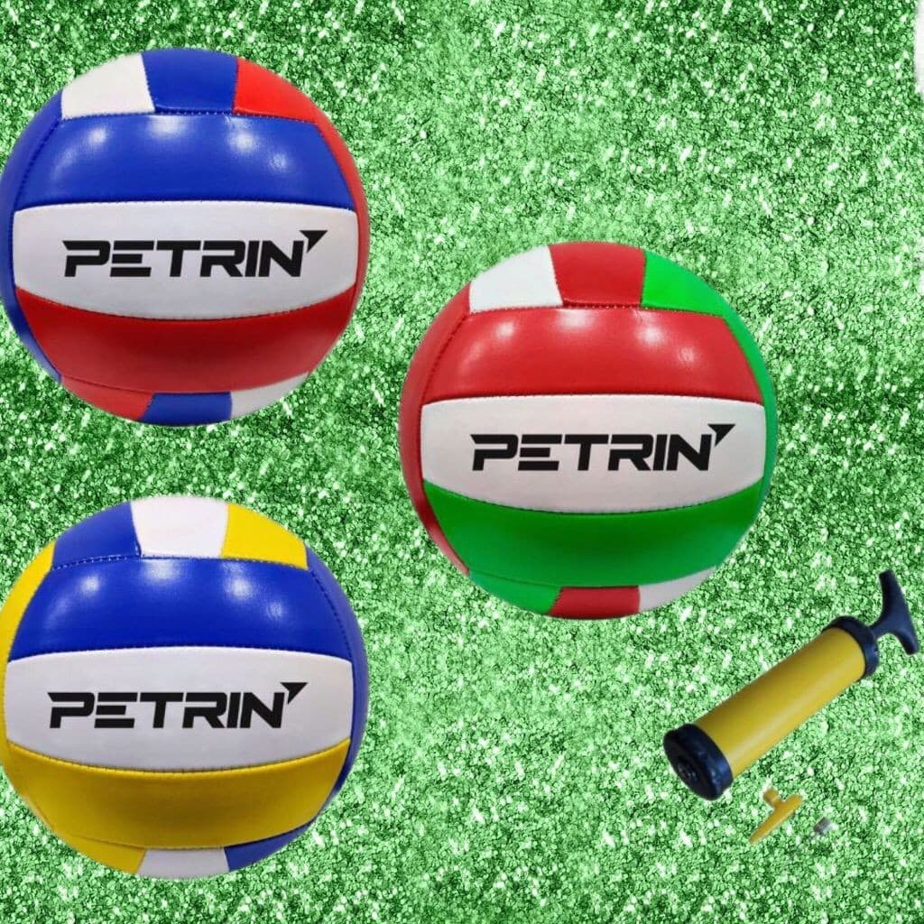 Bola de vôlei para quadra praia tamanho oficial padrão e Kit bola com bomba de ar Opcional